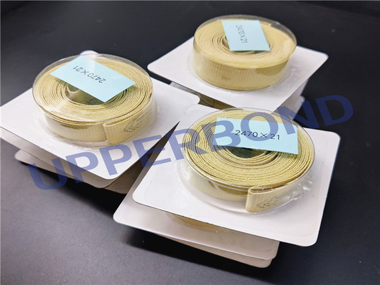 kupować 100% Kevlar Garniture Wzmocniona taśma garniture do przenoszenia tytoniu o niskiej rozciągliwości produkcja online