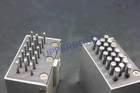 Detektor papierosów w prostokątnym pudełku typu king size w pakowaczu papierosów, pokazujący rozkład w gotowych paczkach
