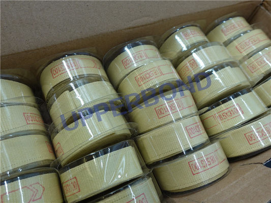 Kevlar Fiber Yellow Garniture Taśmy Przenośnik taśmowy Części zamienne do papierosów